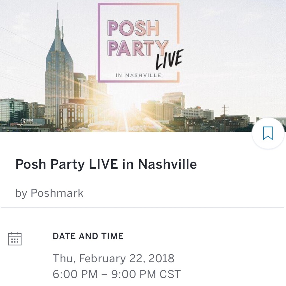 POSH PARTY LIVE - Nashville!